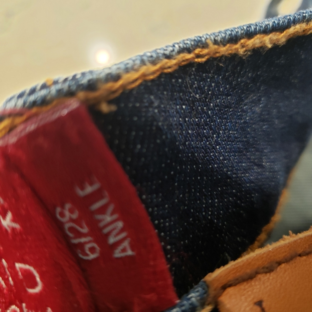 Lucky Brand Sweet' N Straight Ankle Jeans Size 6/28 - Picture 12 of 13